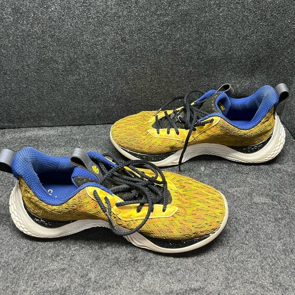 Under Armour Steph Curry 10 Yellow Bang 3026272-700 M-10.5 W-12 - Picture 8 of 11